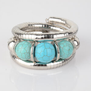 Turquoise blue multi-layer bracelet