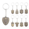 Wholesale Football team key chain national team Brazil Argentina Germany Cup World Cup zinc alloy pendant