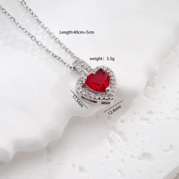 oly-c1c00be3dc6d45a9c86bef6afb97ccc4 Wholesale PVD Coated Real Gold Plated Heart Shape 304 Stainless Steel Copper Glam Waterproof Non Tarnish Earrings Necklace