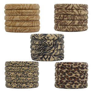 oly-c1f6ab24b0be621ead28489099cee6c6 Wholesale Explosions Women's Hair Ring Leopard Print Towel Ring Horsetail Head Rope High Elastic Hair Strap Hair Rope