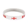 oly-c267d48a61f9e481511f2ebf44a23b81 Wholesale Multicolor Nordic Style Asymmetrical National Flag Wristband In Silica Gel With Nylon Chain Material For Couples