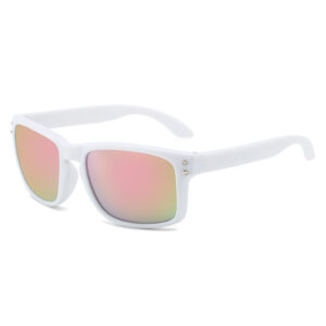 White frame pink mercury