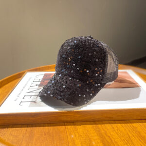 All-inclusive sequins Black / Adjustable