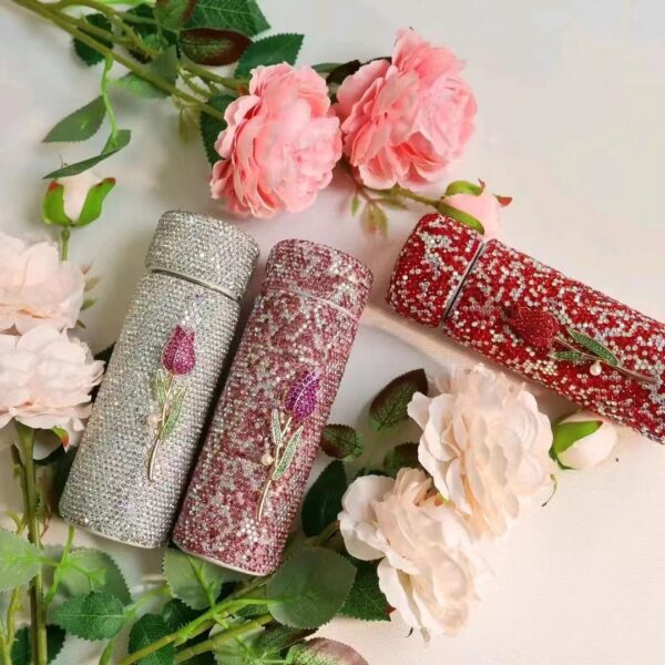 oly-c27a3ab4421406a1a83e8b578d91eb30 Wholesale Gypsophila 150 ml Convenient Butterfly Love Flower Pocket Cup 304 Food Grade Stainless Steel Thermos Cup