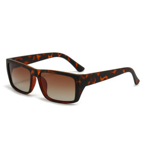 Leopard-framed double teas