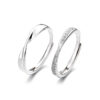 Wholesale Mobius Couple Ring Fashion 520 Valentine's Day Ring Female Popular Simple Open Ring  Valentine's Day Gift