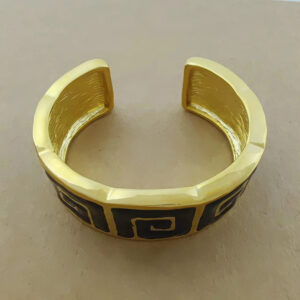 Black Enamel Bracelet
