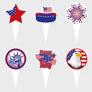 6pcs/package, Cake Toppers, J-0211-2