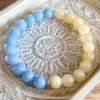 Wholesale Explosions Solid Color Two-color Bracelet High Sense Men And Women Gift Bracelet Natural Stone Bracelet Source Factory Wholesale