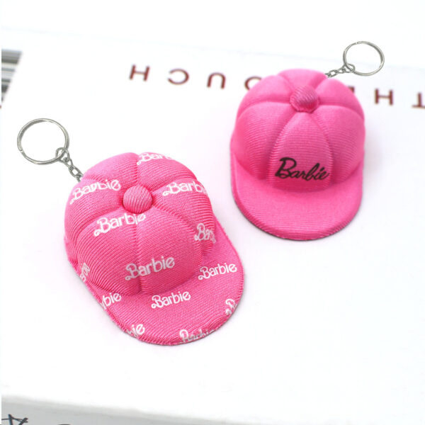 oly-c30a10abe99bac9a4dd1daf44787f890 Wholesale powder hard-top cap baseball cap keychain cute pendant gift