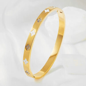 Epoxy white with diamonds