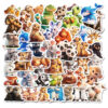 oly-c3866396eb543649a233e0a58020fc31 Wholesale 50 warm small animal graffiti stickers all kinds of small animal to touch creative waterproof stickers