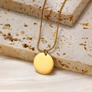 Gold / One Size / round Card