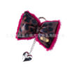 oly-c3b64e5c7835aa6b0b8b27ec79098f94 Wholesale Ins Accessible Luxury Leopard Print Leather Cotton-Filled Bow Heart Keychain Niche Design Sexy Sweet and Cool Mobile Phone Chain