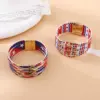 Wholesale Trendy Leather Copper Tube Beaded Bracelet Magnetic Clasp Hand Chain Style Unisex Personality Bracelets