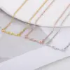 Wholesale PVD Coated Real Gold Plated Letter 304 Stainless Steel MAMA Simple Style Waterproof Non Tarnish 304 Stainless Steel Lobster Trigger Clasp Closure Necklace