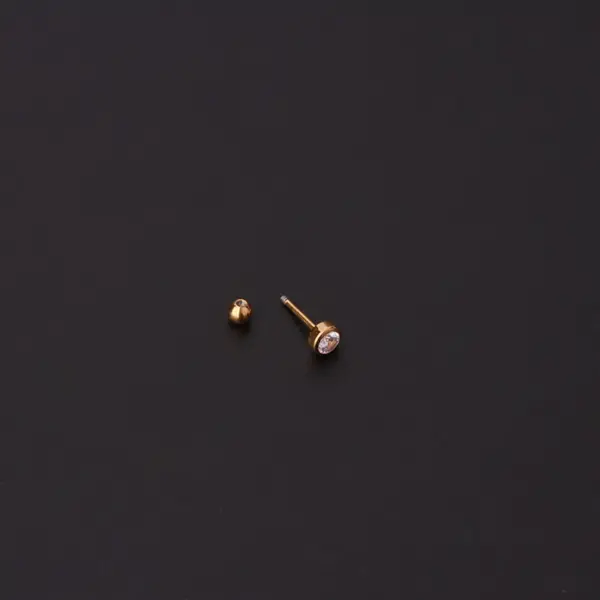oly-c456cb98db21935cd9b8d10518f5cc6a Wholesale 316L Stainless Steel Ear Cartilage Rings & Studs Geometric Waterproof Non Tarnish Surgical Steel Unisex