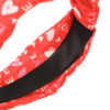 Wholesale Valentine's Day Romantic Hair Band Fabric Printed Letter Love Headband All-match Sweet Holiday Hair Accessories