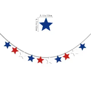 Five-Pointed Star Hanging Flag
