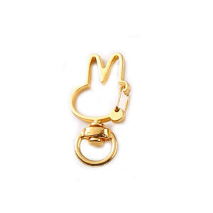 4# rabbit head Gold / Delivery opening ring