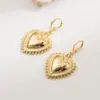Wholesale 1 Pair Casual Modern Style Simple Style Heart Shape Crown Shell Plating Copper Copper 18K Gold Plated Earrings