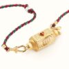 Wholesale Valentine's Day Color Tarot Necklace Niche Design Star Eye Pendant Gold Plated Color Preservation