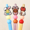 oly-c5884cf8d2793834d5cf07f0a1bb8284 Wholesale Baby and baby products pacifier chain beaded accessories cartoon rabbit silicone beads Easter cross silicone beads