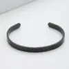 Wholesale Basic Classic Style Customization Laser Engraving Solid Color 201 Stainless Steel Cuff Bracelets In Bulk