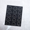 oly-c5fde5ab4df26b98a0977ac086ef4afc Wholesale Net red nail stickers French arc simple auxiliary stickers hollow spray WeChat crescent thin tough nail stickers