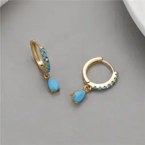 14K Gold H-7521 / Blue
