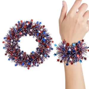 Big Star Filament / Independence Day Wrist Corsage
