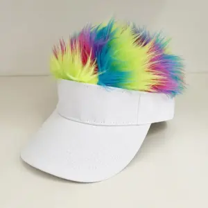 Pure White - Colored Feathers / adjustable