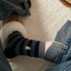 Wholesale year wool Christmas socks women's mid-calf length socks autumn and winter thickened warm Christmas gift couple stockings
