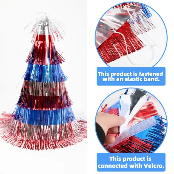 oly-c6fc4cda9c91fceaa8ed137eccc30929 Wholesale Independence Day Party Hat Made Of Durable PET Material, Perfect For Celebrations And Festive Events