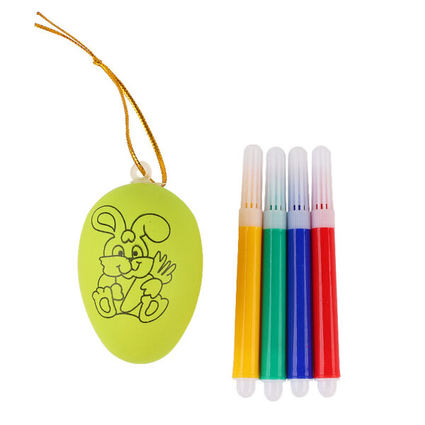oly-c725e0bba7af0165ea976e8b34286347 Wholesale Cartoon DIY Painting Easter Eggs Kidsren's Children's Day Educational Toys Handmade Graffiti Easter Eggs Artificial Egg Shells