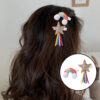oly-c75112e72e3b6265a1f7c30edcf327d2 Wholesale Kidsren's Rainbow Five-pointed Star Hairpin, Fashionable and Versatile, Simple and Sweet Baby's Popular Hair Accessory