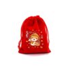 Wholesale Year of the Snake Red Gift Bag Candy Bundle Storage Bag Year Gift Drawstring Packaging Bag