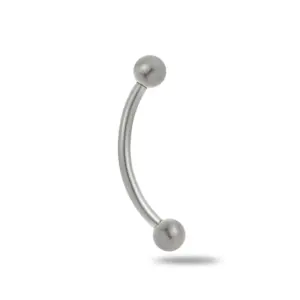 Silver / Eyebrow Nails-12mm