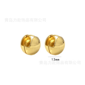 ER208 Medium 1.3cm-Gold