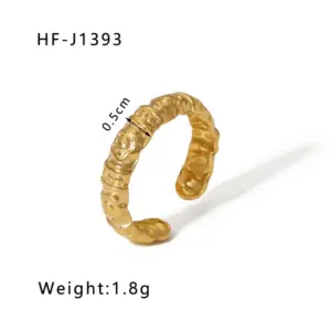 HF-J1393-Gold / Adjustable Opening