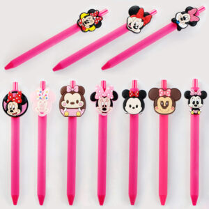 oly-c7ba8bb4cca4f5b21661fdf1160a9fc6 Wholesale Candy color pen holder color gel pen black water pen hand account stationery ins simple cartoon pen 0.5mm refill