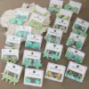 Wholesale Starfish Flower 304 Stainless Steel Marine Style Simple Style Drop Earrings