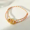 Wholesale Irregular Pattern Women’s Bracelets With PVD Coated 18K Real Gold Plated Finish On 303 Stainless Steel