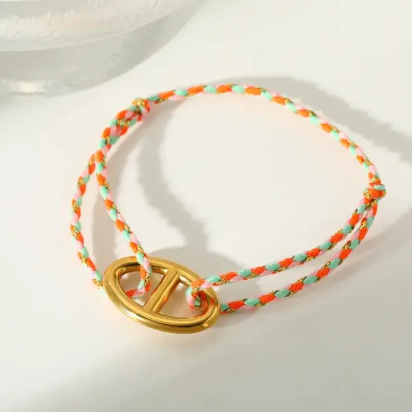 Wholesale Irregular Pattern Women’s Bracelets With PVD Coated 18K Real Gold Plated Finish On 303 Stainless Steel