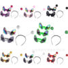Wholesale Halloween et alien glasses green fly headband party wacky dress up supplies alien sunglasses