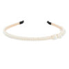 oly-c7f23c5f57b4851de3f6503880de3d2f Wholesale Fashion Pearl Chain Artistic Headband for Women, Hand-Wrapped Bead Hair Accessory, Narrow Metal Hair Accessory
