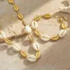 Wholesale Jewelry Beach Tropical Shell 304 Stainless Steel Bracelets Necklace
