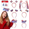 Wholesale Independence Day Plastic Headband, Festive Accessory For Party And Celebration