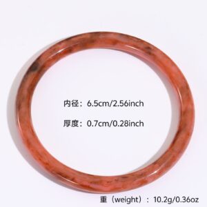 12# bracelet-pink-round-narrow side