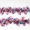 Wholesale Flag Bunting Colorful Strips Festival Atmosphere Supplies Independence Day Bunting Ribbon Festival Decoration Plastic Material